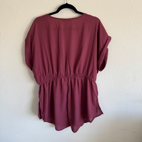 Speed Limit MPH Top | Drawstring Waist, Zip Front | Size 1X - Picture 6 of 6